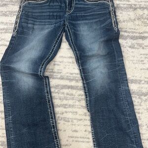 Rock Revival Blue Bootcut Jeans